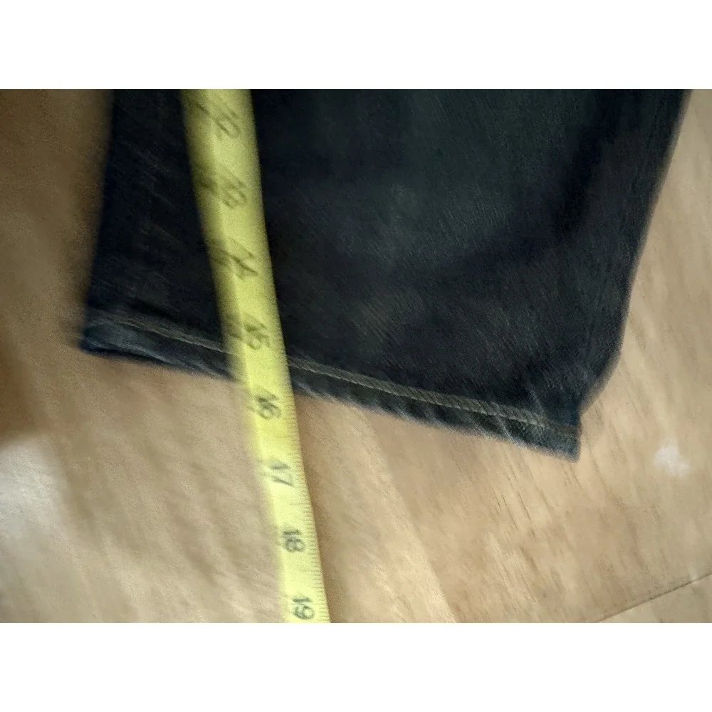 Levi's Capital E Denim Shorts Mens 31 Long Below‎ Knee Dark Wash Jeans USA Levis